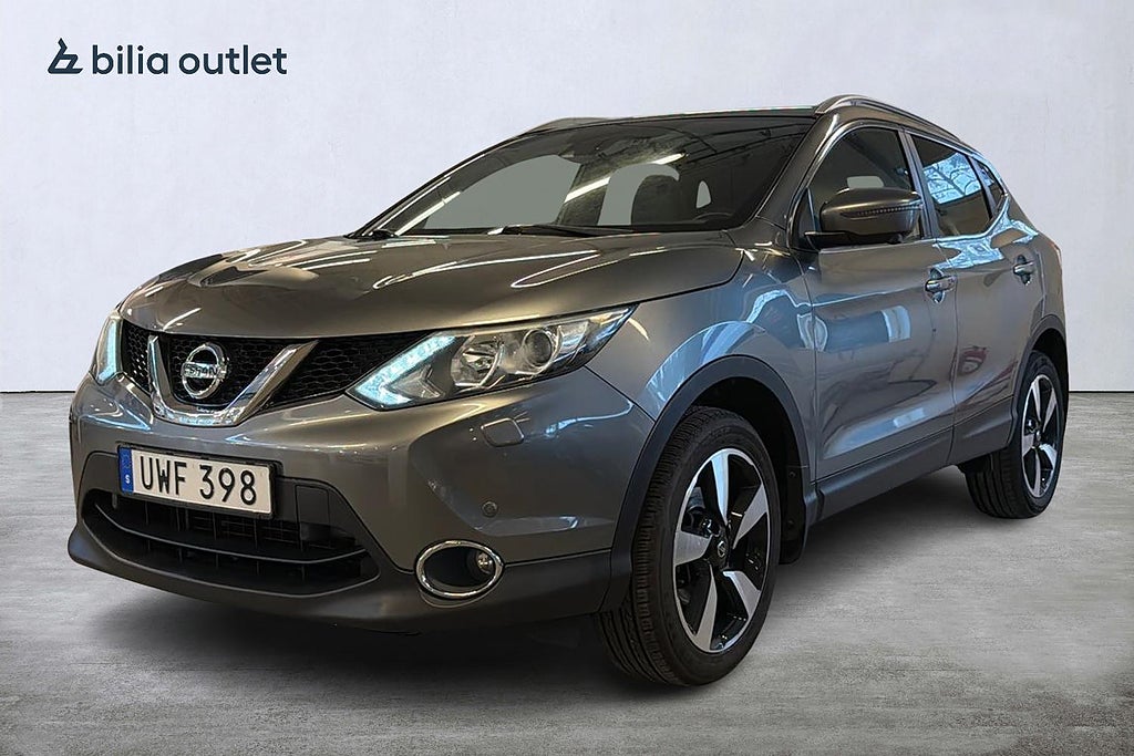 Nissan Qashqai 1.5 dCi DPF 110 Hk N-Vision Panorama 360 kam Dragkrok