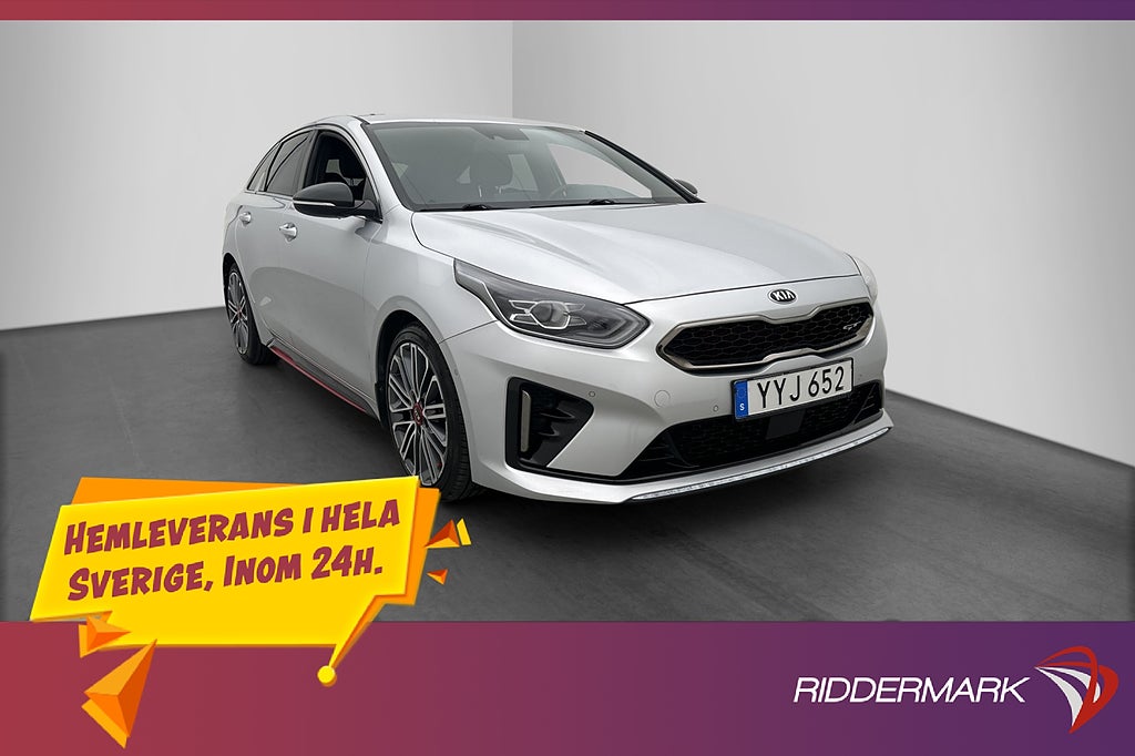 Kia ProCee'd GT 1.6 T-GDI 204hk JBL B-Kamera Navi