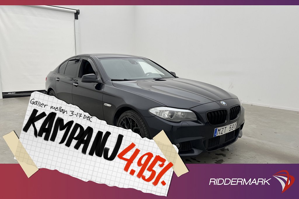 BMW 535 i xDrive Sedan 306hk M Sport Navi HUD S 4,95% Ränta