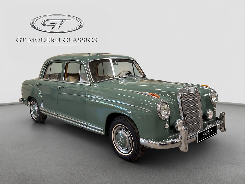 Mercedes-Benz W180 220 S 1958 – Klassisk Mercedes med mycket dokumentation