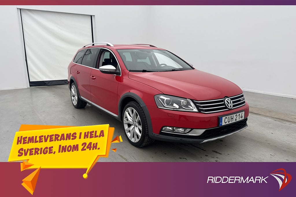 Volkswagen Passat Alltrack 2.0 TDI 4M Värmare Drag Kamera