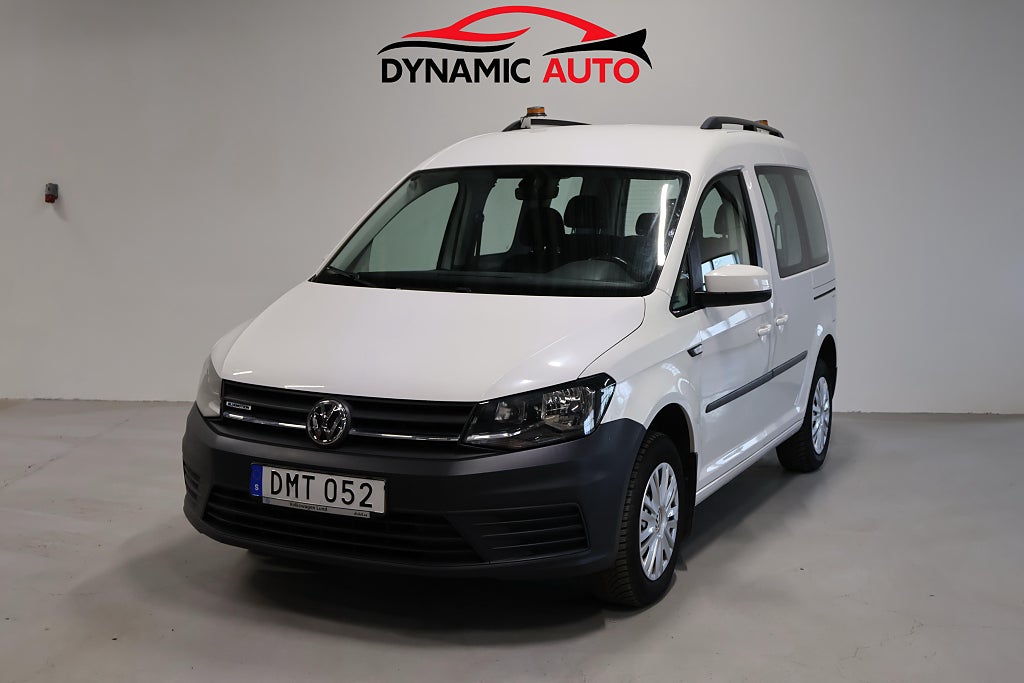 Volkswagen Caddy Combi 1.4 TGI BlueMotion Euro 6, Kamera, Dragkrok 