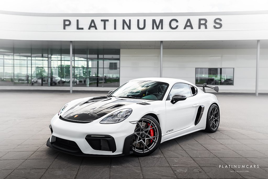 Porsche 718 Cayman GT4 RS Clubsport 500hk / Weissach / 50mil