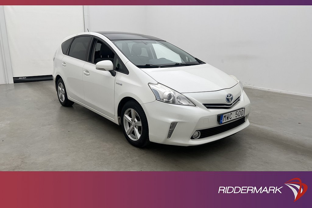 Toyota Prius+ Hybrid 136hk Business 7-Sits Pano HUD Kamera