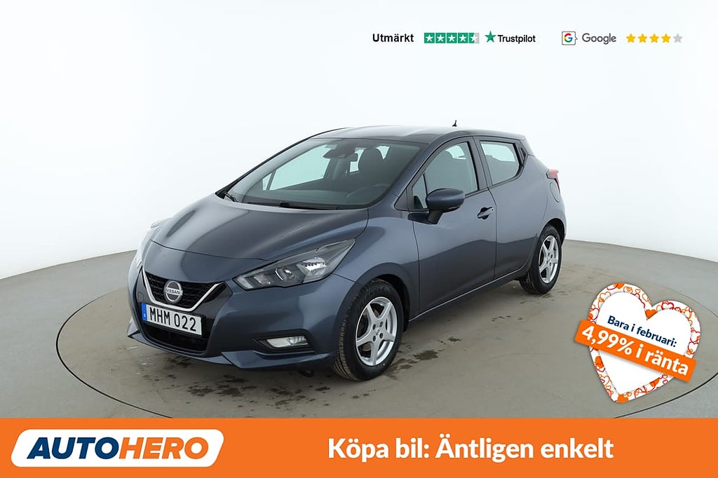 Nissan Micra 1.0 IG-T XTRONIC CVT / PDC, Filassistans