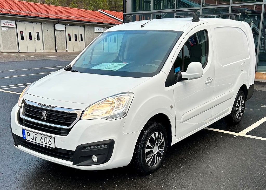 Peugeot Partner Van Utökad Last 1.6 BlueHDi Euro 6- Bilen är Leasbar