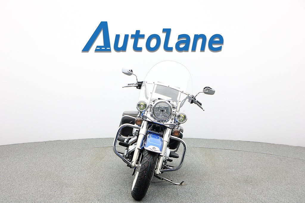 Harley-Davidson Road king Clasic * Vance & Hines sidoväskor motorbåge