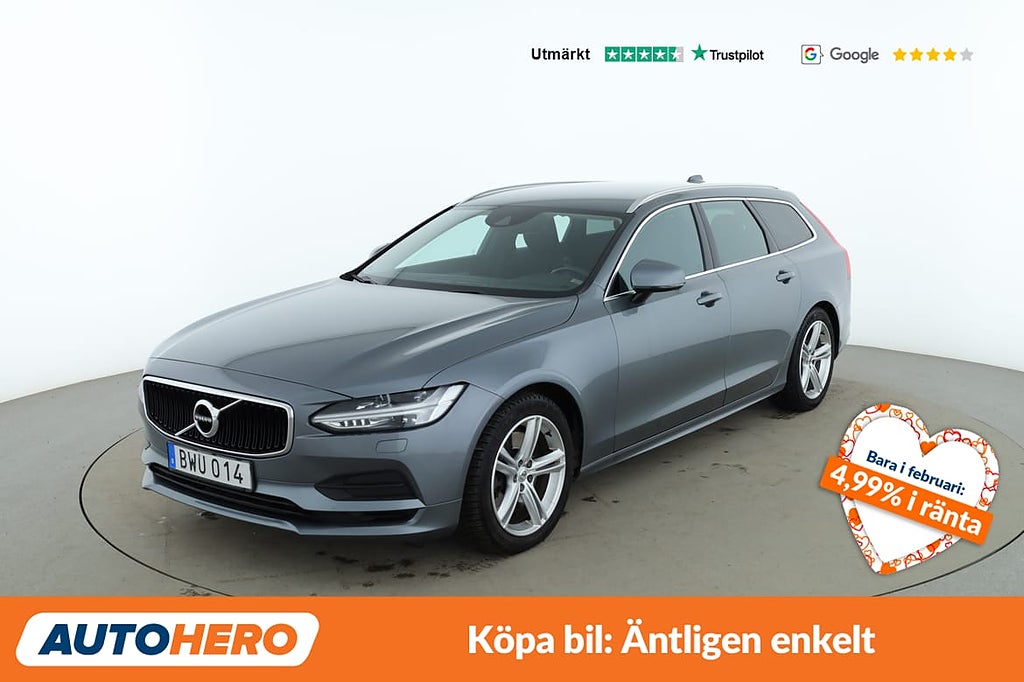 Volvo V90 2.0 T4 Momentum / CarPlay, Dragkrok, Värmare, ...