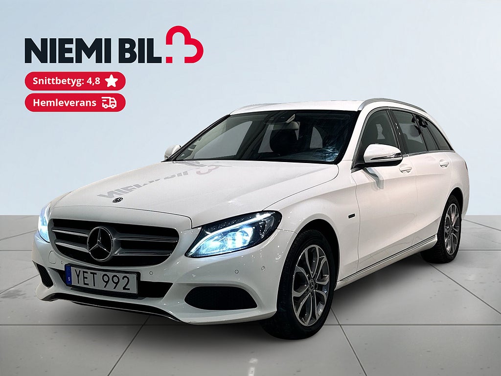 Mercedes-Benz C 350 T e 7G-Tronic Plus Avantgarde Mvärm Pvärm Psens SoV