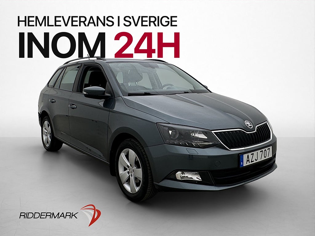 Skoda Fabia Kombi 1.2 TSI 90hk Style Drag CarPlay P-Sensorer