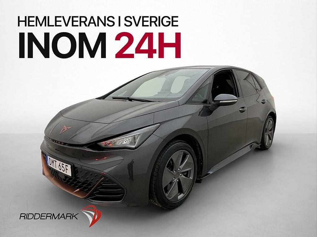 Cupra Born 58 204hk Värmare Kamera CarPlay Rattvärme