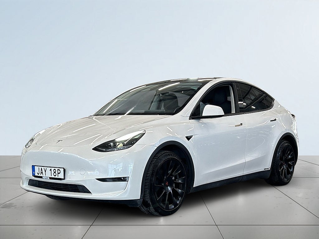 Tesla Model Y Long Range AWD S&V/Dragkrok/Premium ljud/Autopilot/MOMS