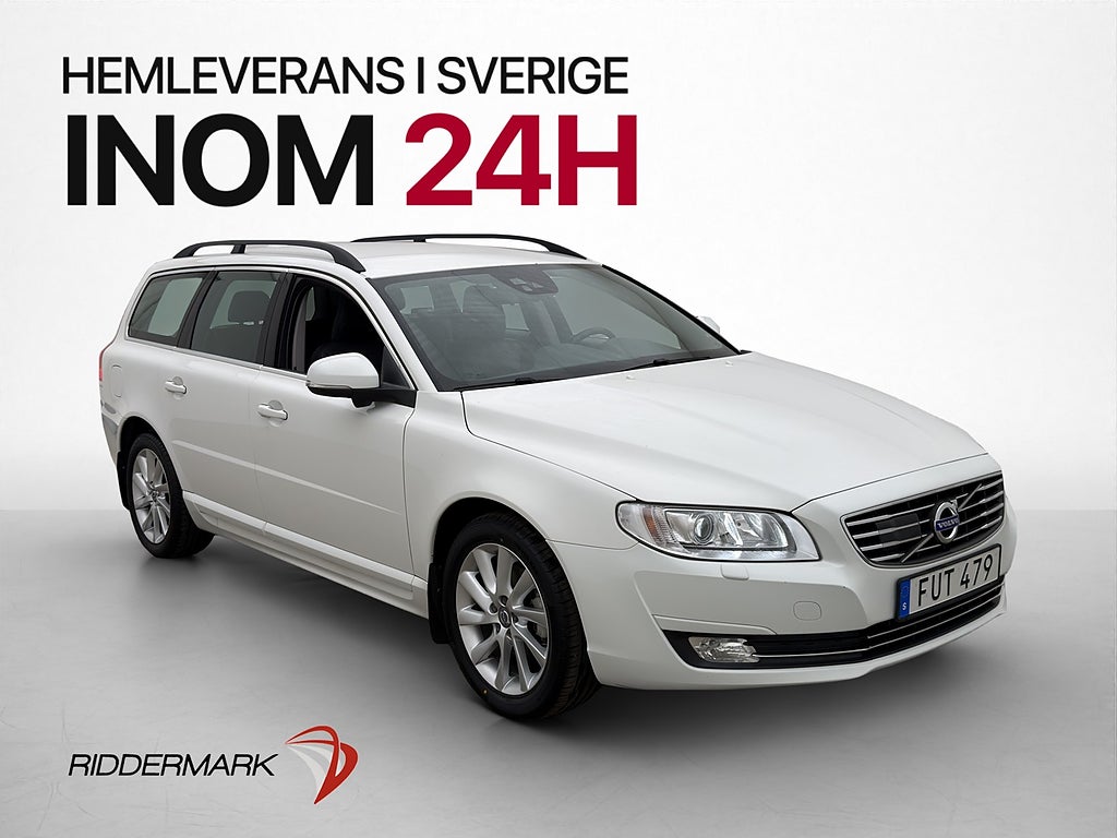 Volvo V70 D3 150hk Classic Momentum Värmare Drag Rattvärme