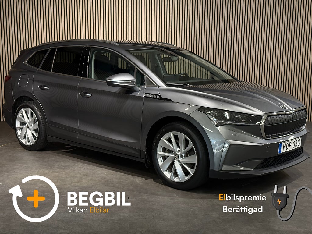 Skoda Enyaq iv80x | Drag | Kamera | 360kr | Car-play | 2 Ägare | 