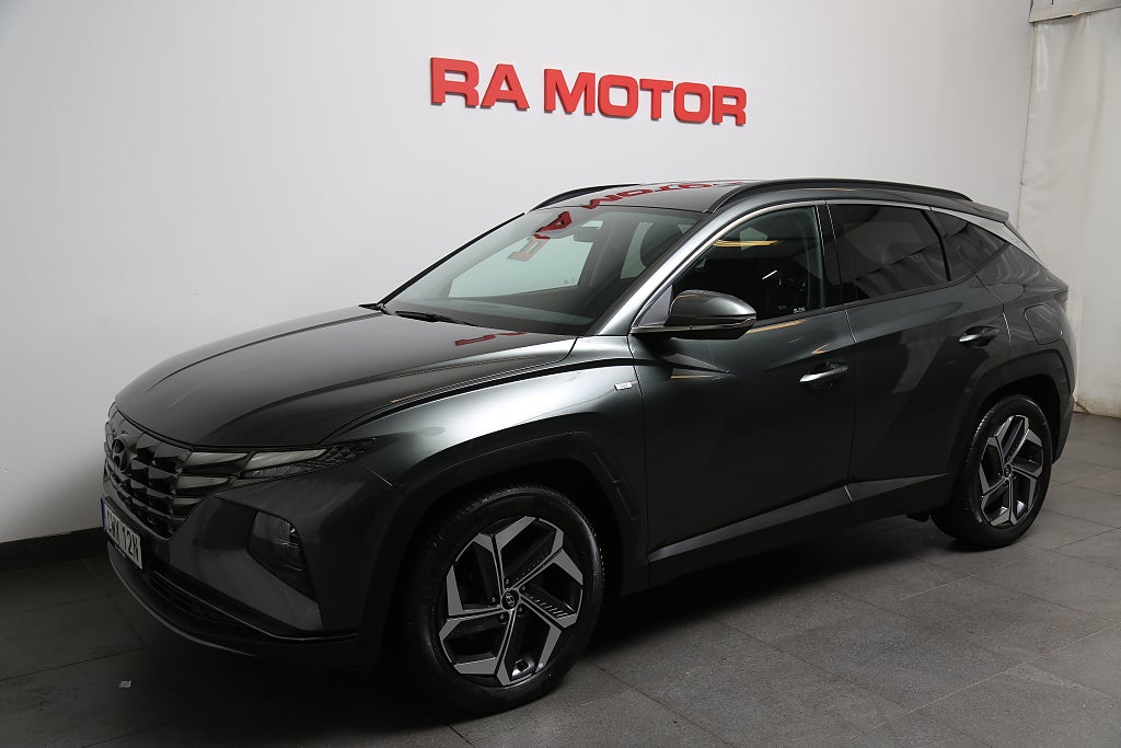 Hyundai Tucson 1,6 T-GDI 180hk Advanced AWD Aut Skinn KRELL 1ägare 2021
