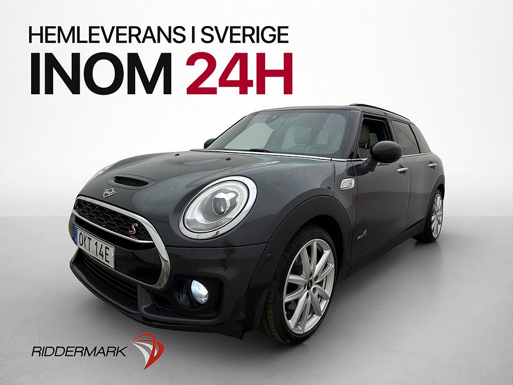 MINI Clubman S ALL4 192hk JCW Maximise Panorama H/K HUD