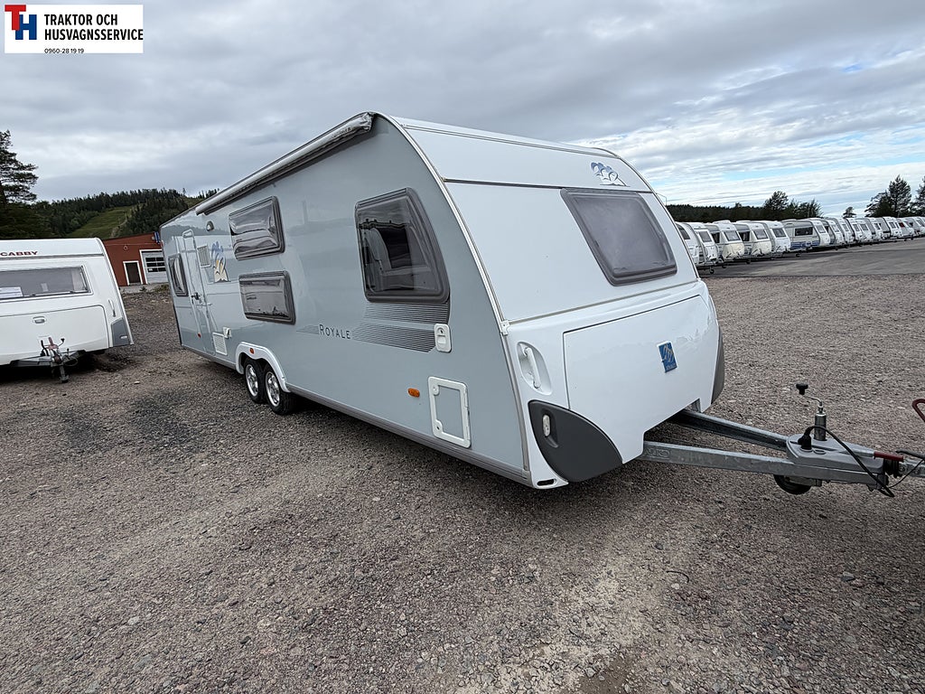 Knaus ROYALE 780 Barnkammarvagn, med AC och ALDE vattenburenvärme