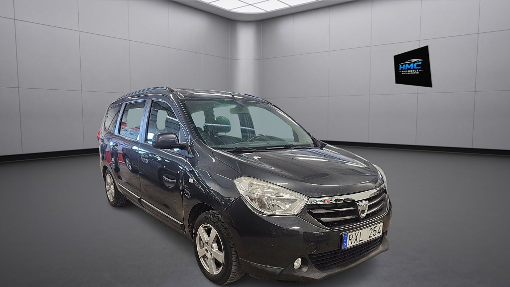Dacia Lodgy 1.2 TCe Euro 5 Nyservad Nybesiktad 