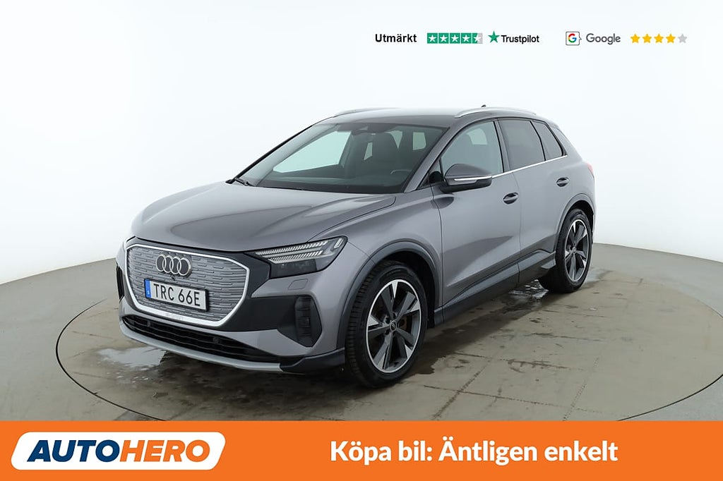 Audi Q4 40 e-tron / HUD, CarPlay, Dragkrok