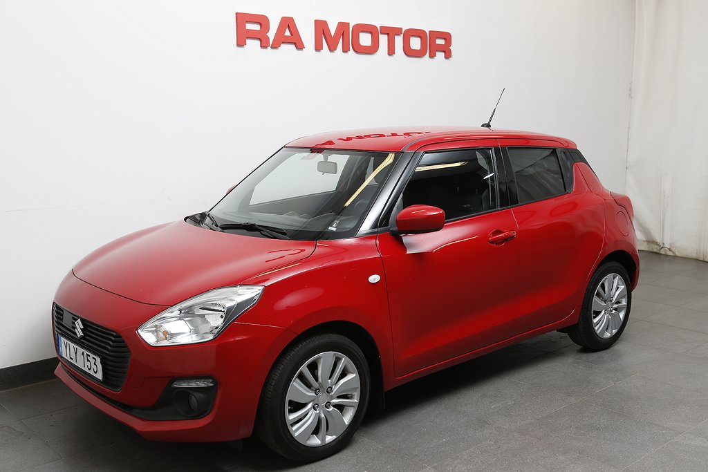 Suzuki Swift 1,2 90hk 5D Adaptiv Farthålllare Backkamera 2018