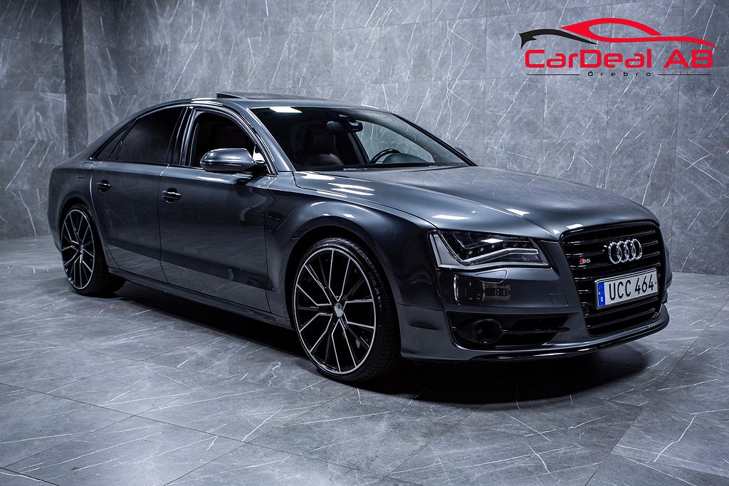 Audi S8 4.0 TFSI V8 Q 520hk Bose Taklucka Luftfjäd. Navi 22"