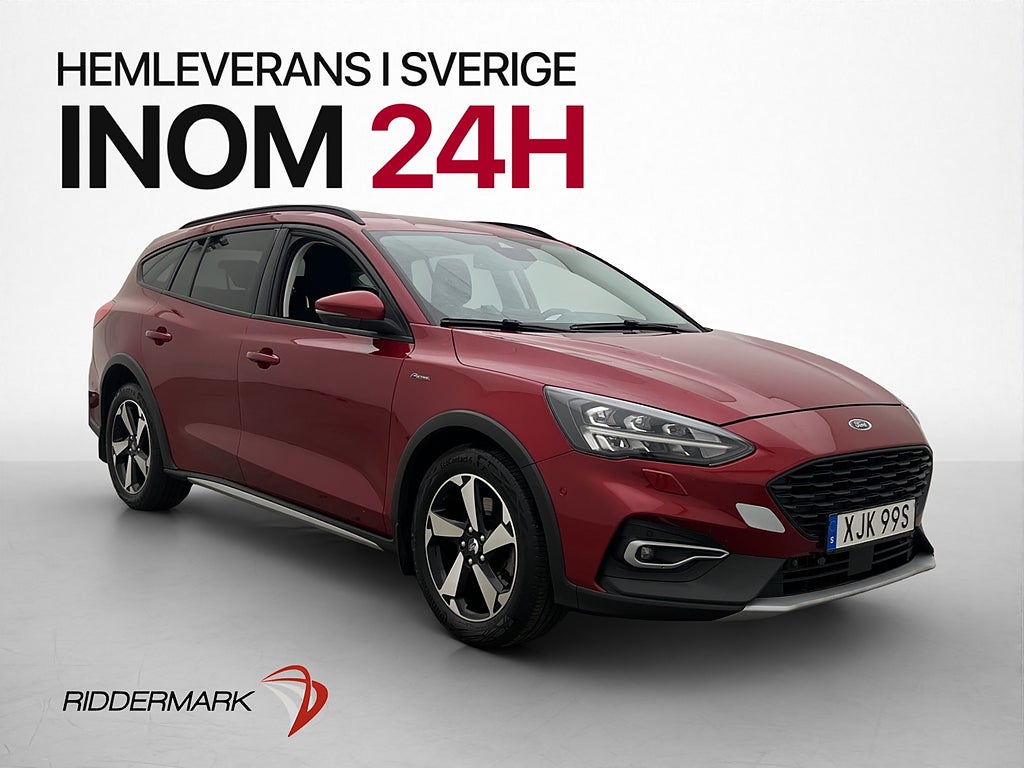 Ford Focus 1.0 125hk Active M&K Värmare Drag Kamera CarPlay