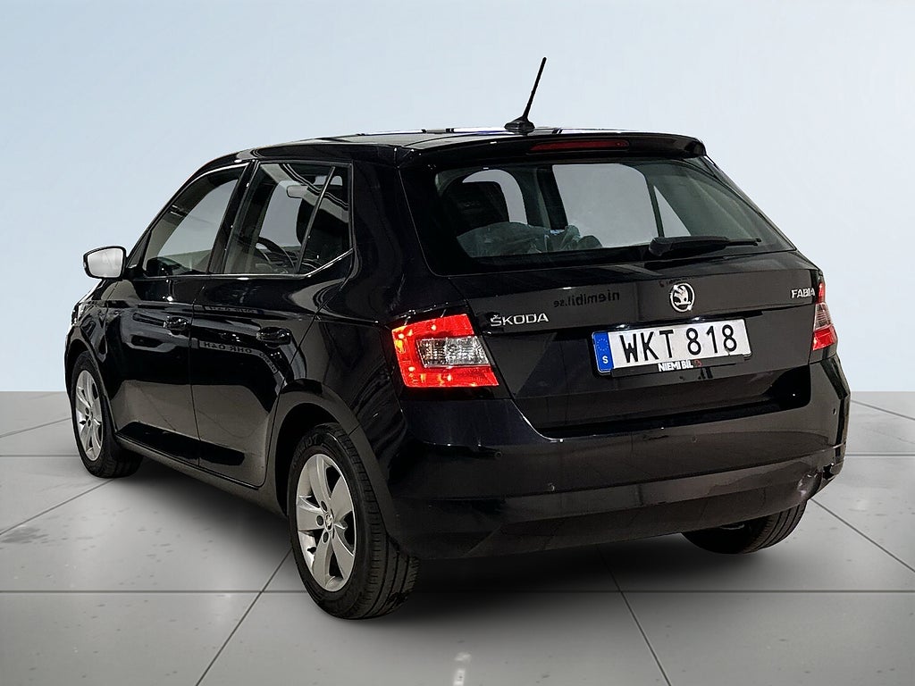 Skoda Fabia 1.0 Style Mvärm Farthållare Psens Bluetooth S/V-hjul
