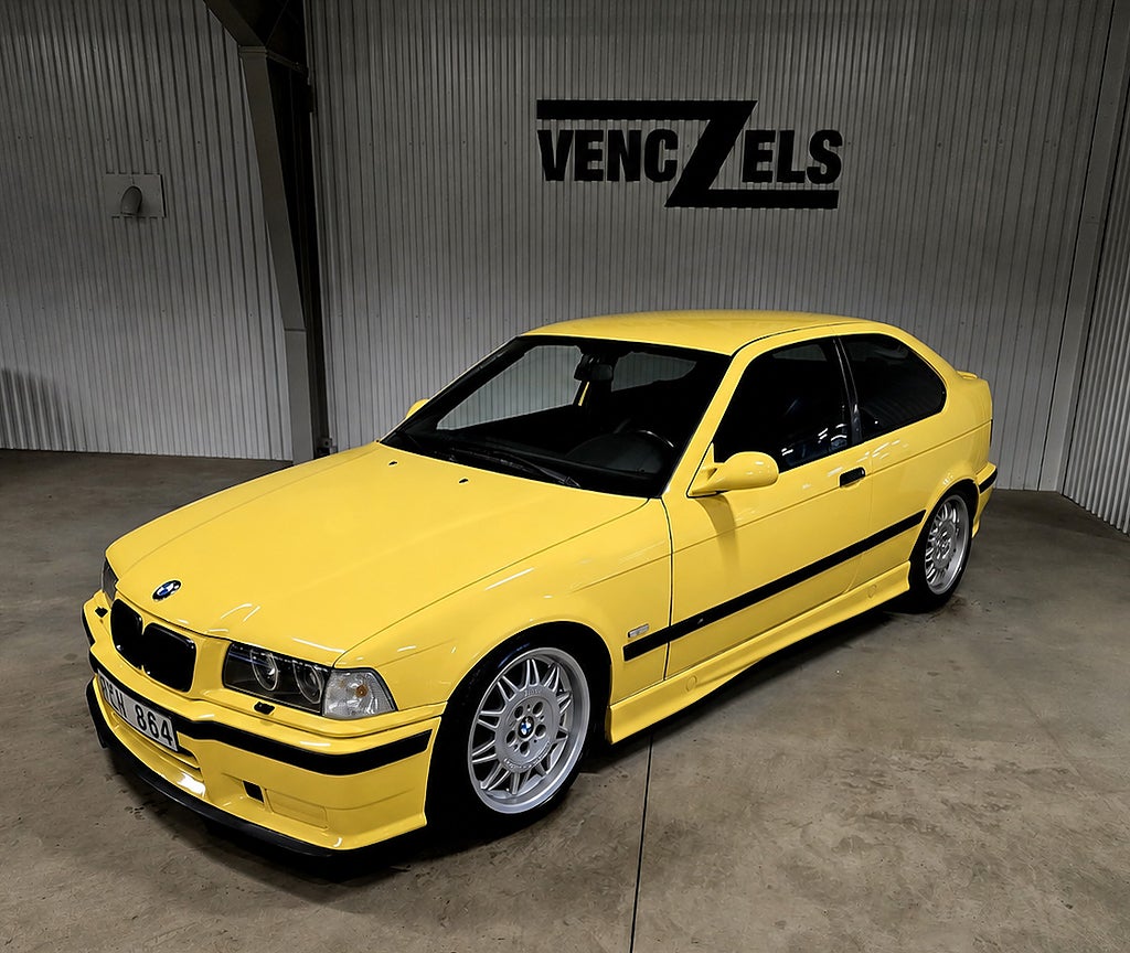 BMW 323 ti Compact M-Technic Unik Svensksåld Mycket fin