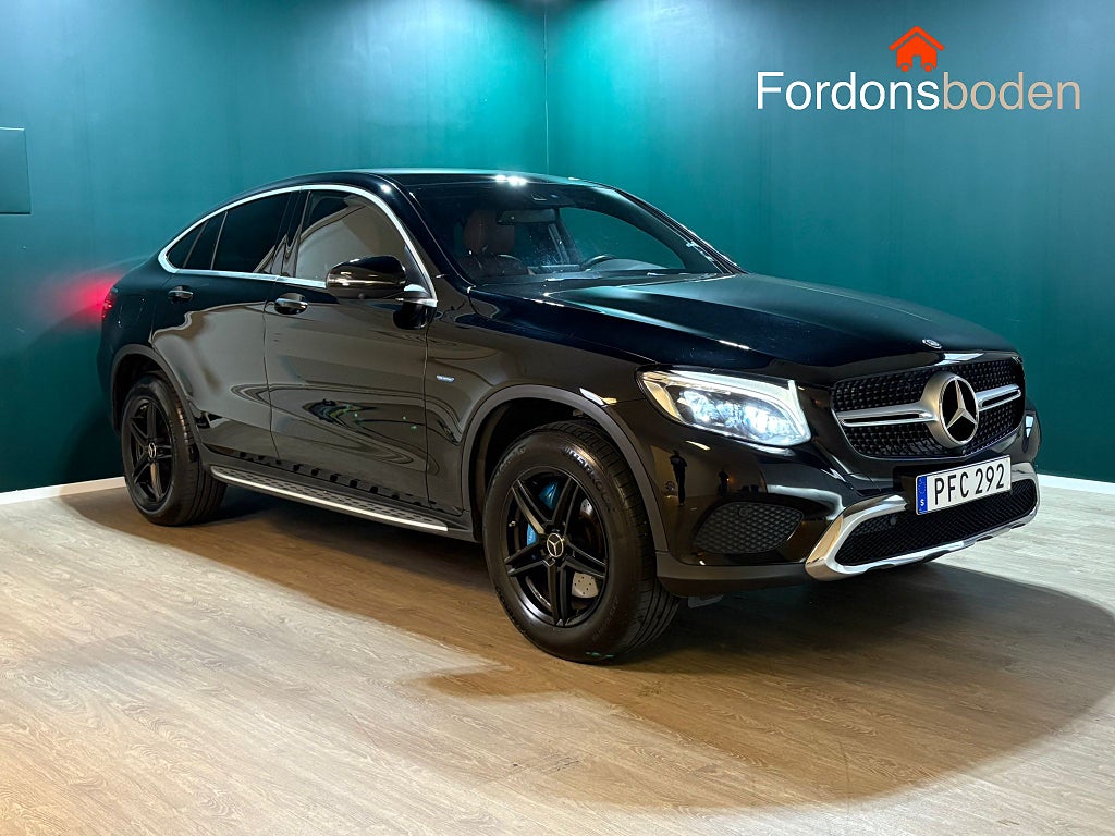 Mercedes-Benz GLC 350 e Coupé 4MATIC Drag Skinn P-Värm B-Kam
