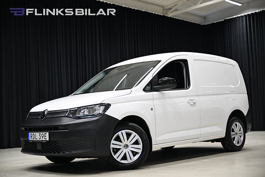 Volkswagen Caddy 2.0 TDI DSG 122HK Drag|Värmare|EnÄgare|Lågmil|Leasbar