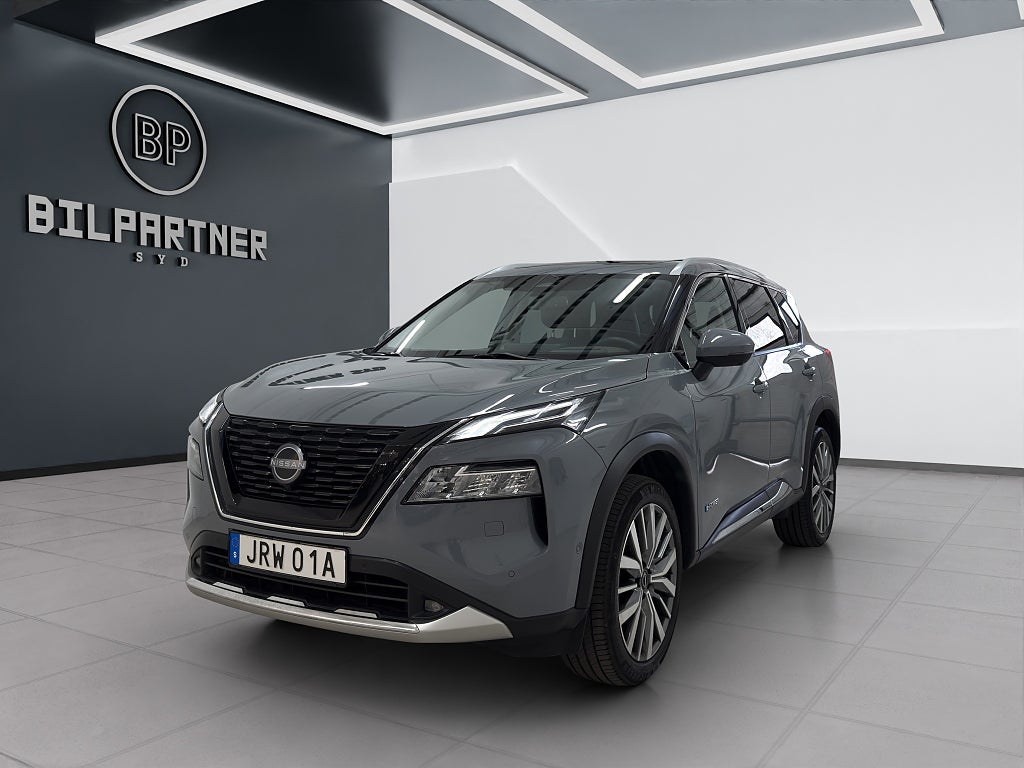 Nissan X-Trail e-4ORCE/Pano/Navi/360*Kam/Head-Up/Skinn/7-Sits/S+V-Hjul