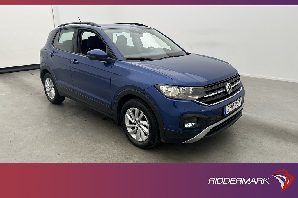 Volkswagen T-CROSS 1.0 TSI 95hk Komfort Sensorer Bluetooth