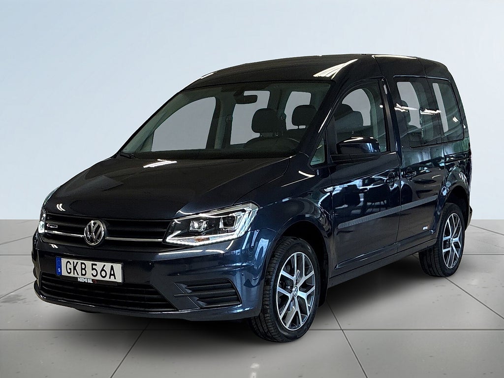 Volkswagen Caddy Combi 2.0 TDI 4M Dvärmare Drag B-kamera S&V Takräcke