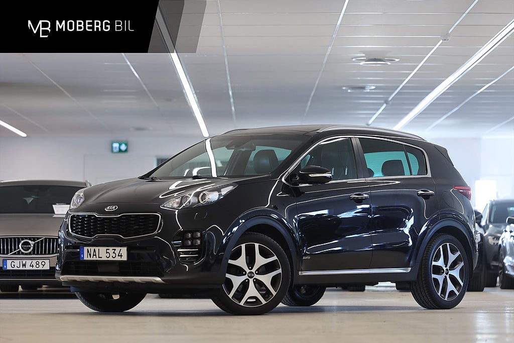 Kia Sportage 2.0 CRDi AWD 185hk GT-Line Pano JBL Läder Navi B-Kamera
