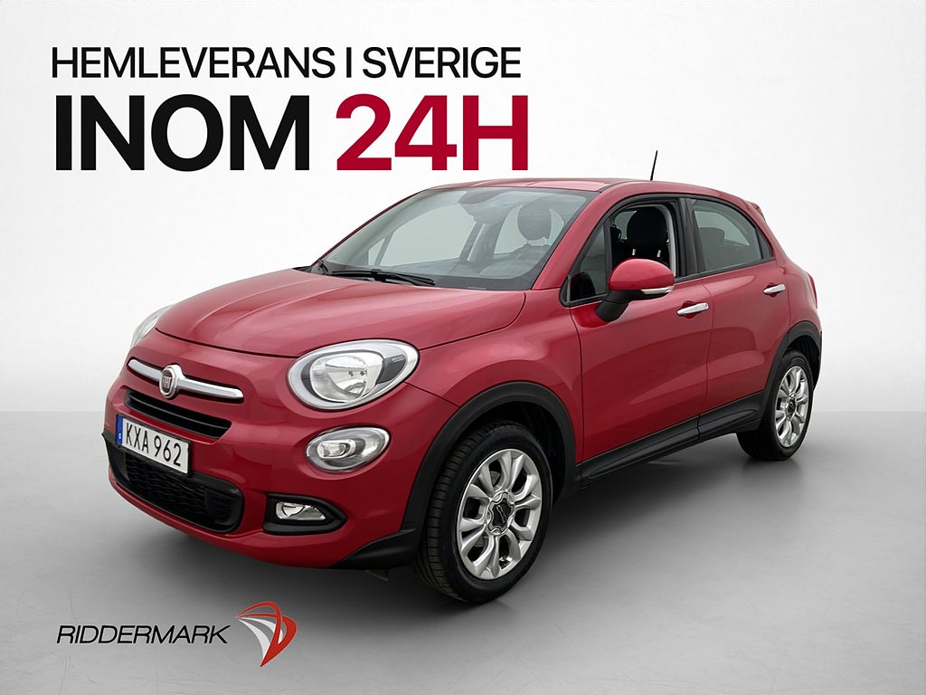 Fiat 500X 1.4 140hk PopStar P-Sensorer Rattvärme Farthållare
