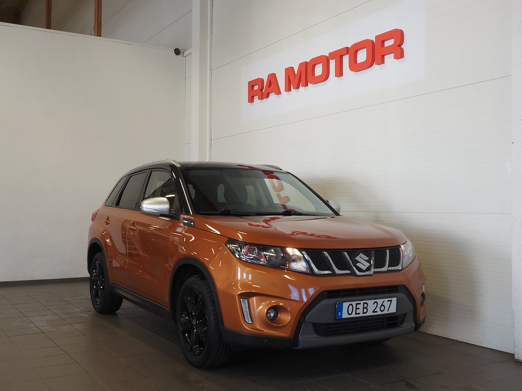 Suzuki Vitara 1.4 AllGrip S 140hk Automat M-Värm Navi Kamera 2016