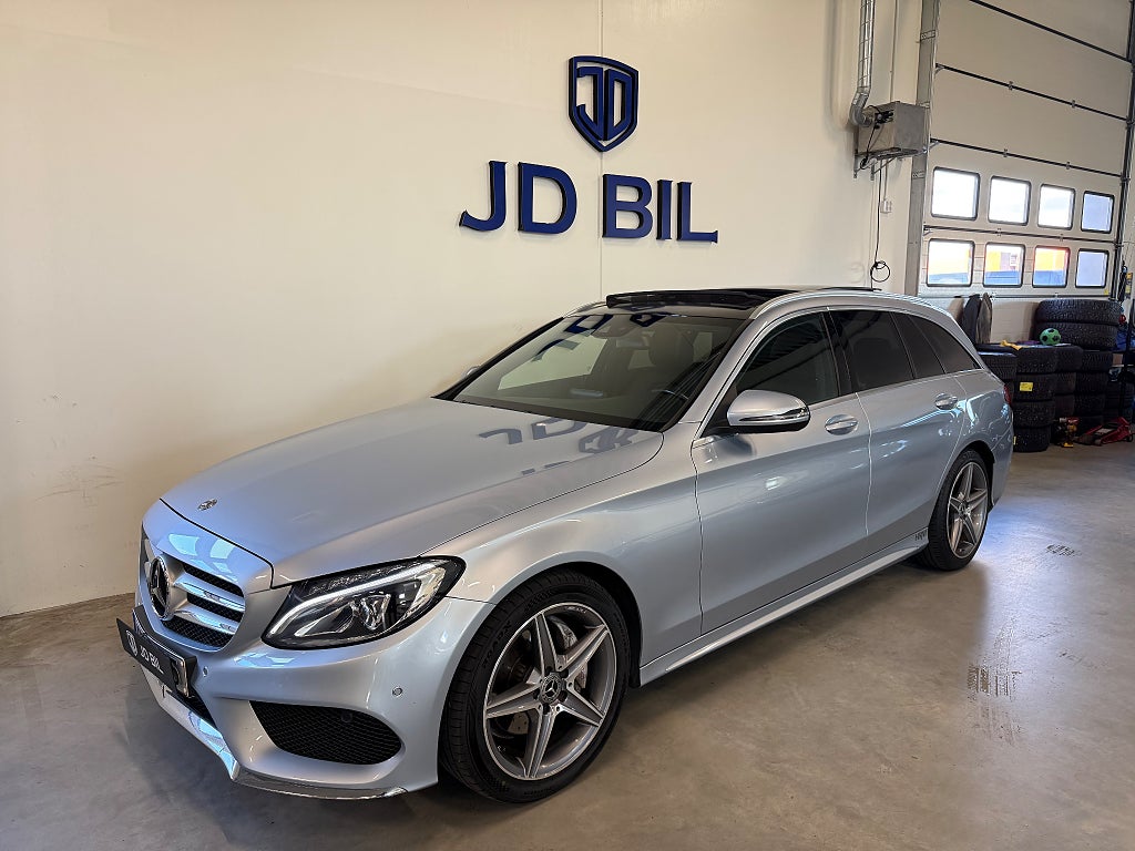 Mercedes-Benz C 220 T d 9G-Tronic AMG Line Pano Drag 170hk