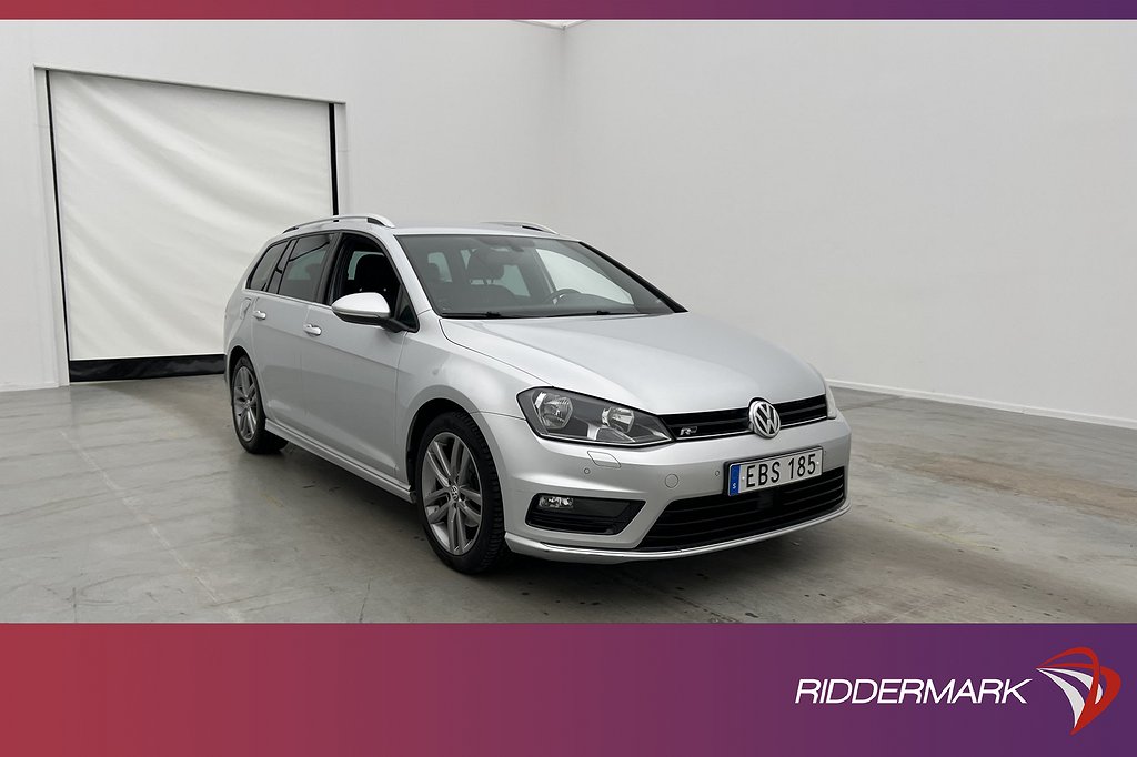 Volkswagen Golf Sportscombi 150hk R-Line Kamera CarPlay Drag