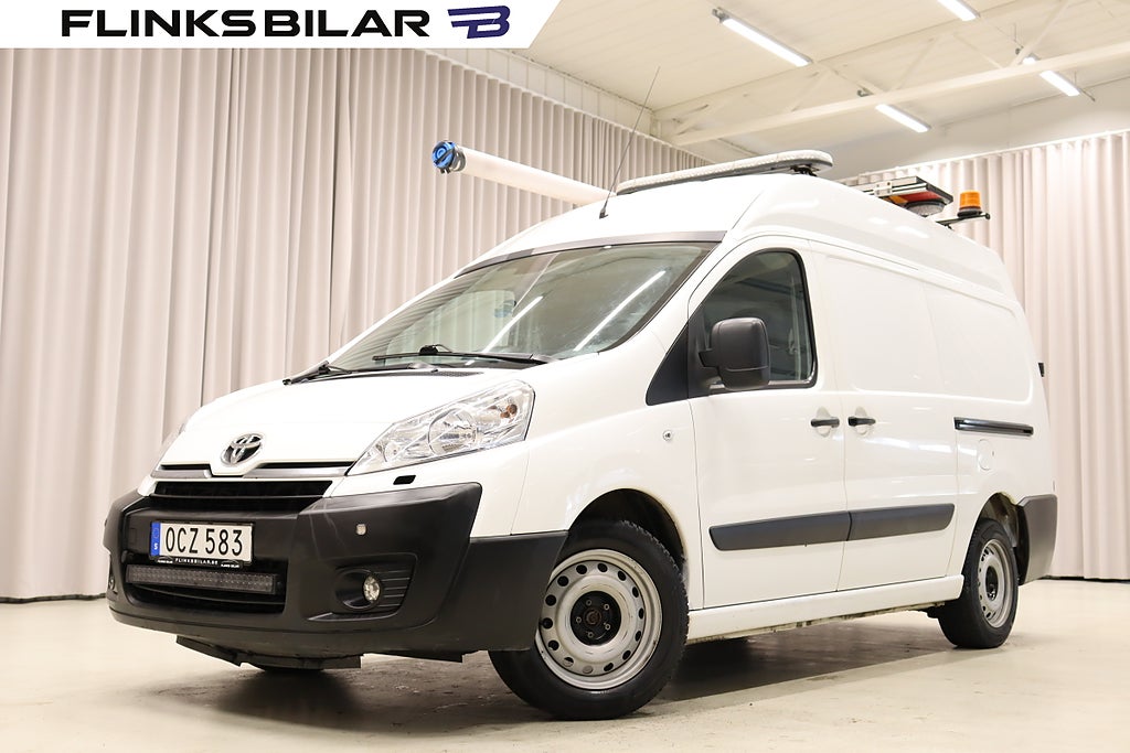 Toyota ProAce 163HK Servicebil Dubbeldörr Inredning EnÄgare