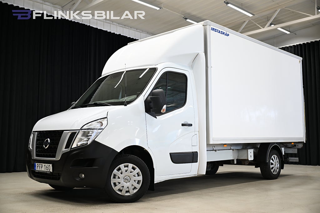 Nissan NV400 dCI 145HK Volymskåp BG-Lyft Webasto Backkamera