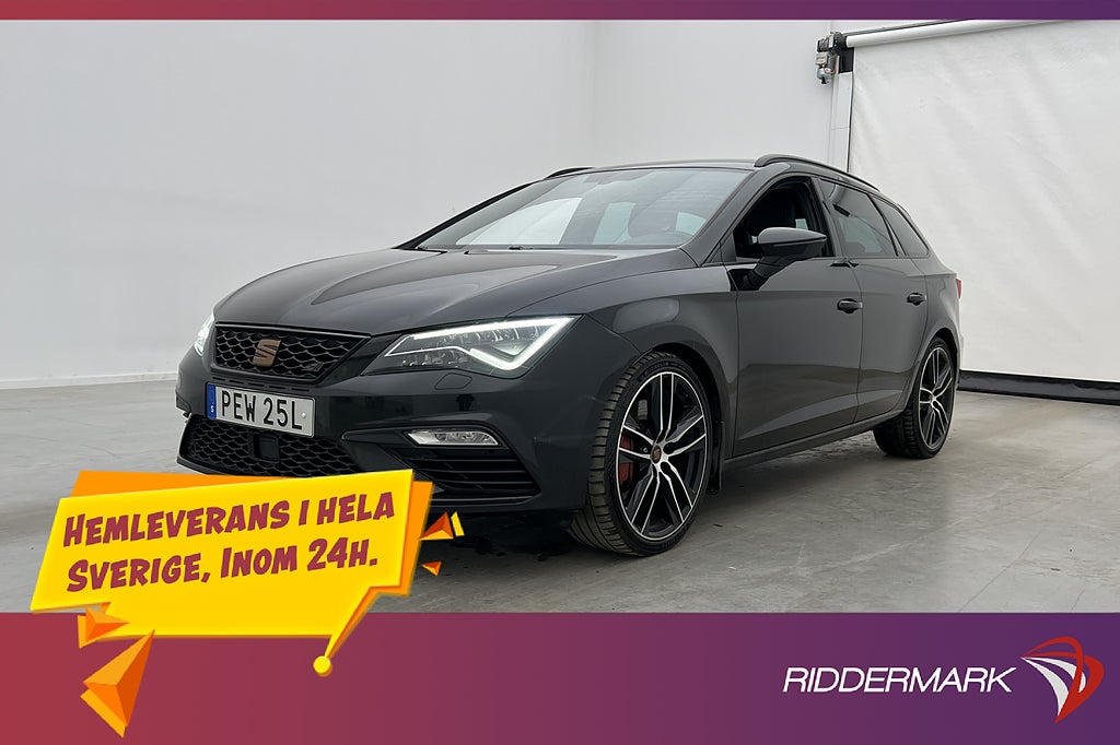 Seat Leon ST Cupra 2.0 TSI 4Drive 300hk Beats Kamera Navi