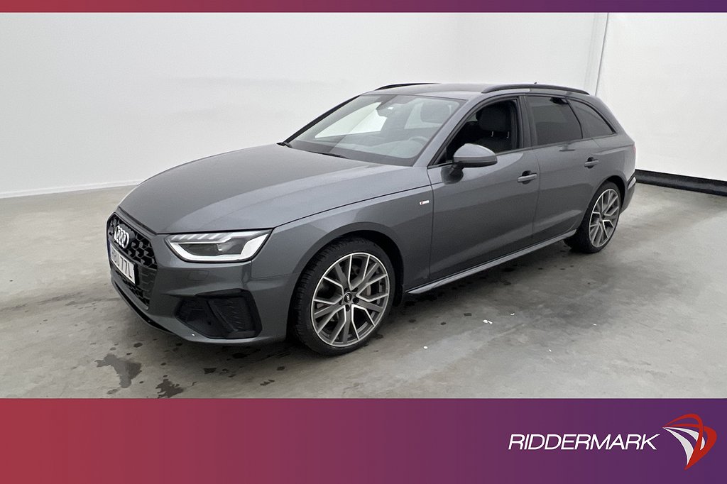 Audi A4 40 TDI Q 190hk S-Line Cockpit Matrix Kamera Navi