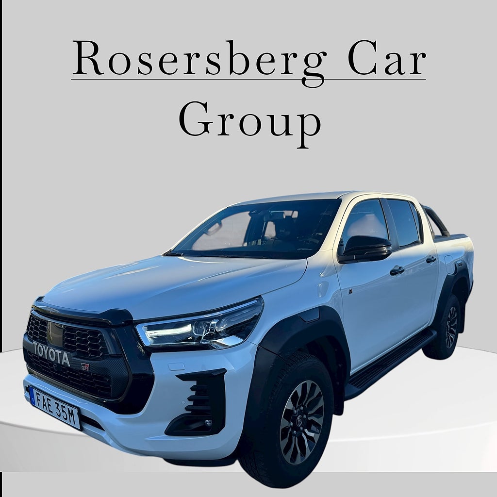 Toyota Hilux 2.8 4WD AUT GR-SPORT LOCK BÅGE LÅG SKATT NYSER