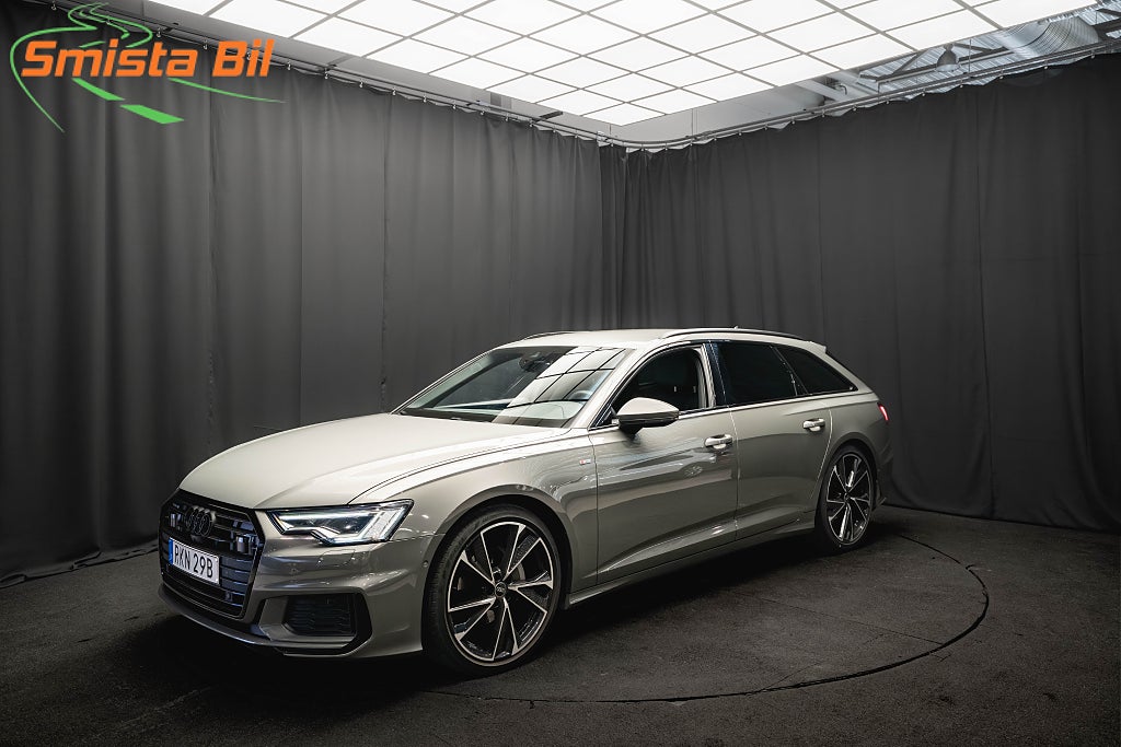 Audi A6 40 TDI Q S-Line 21'' DRAG 360 B&O MATRIX D-VÄRMARE MOMS