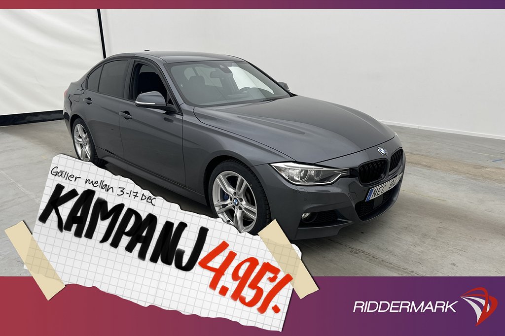 BMW 328 i xDrive Sedan 245hk M Sport H/K HUD 4,95% Ränta