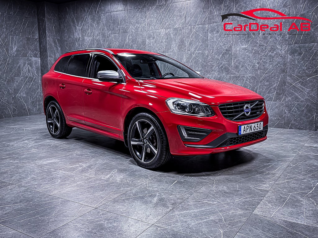 Volvo XC60 D4 AWD Geartronic R-Design Skinn Kamera Drag *SE SPEC*