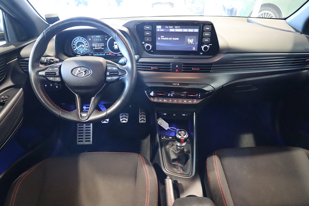 Hyundai i20 1,0 T-GDI iMT 48V MHEV N-Line 120hk Keyless Kamera 2022