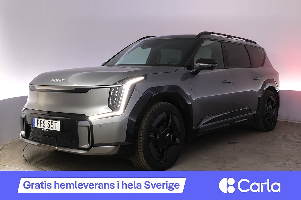 Kia EV9 AWD GT Line Drag Pano Elstol 7-sits Meridian V-hjul