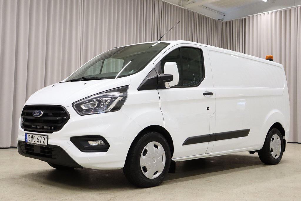 Ford Transit Custom L2 Automat Bra Utrustning 1Ägare Momsbil