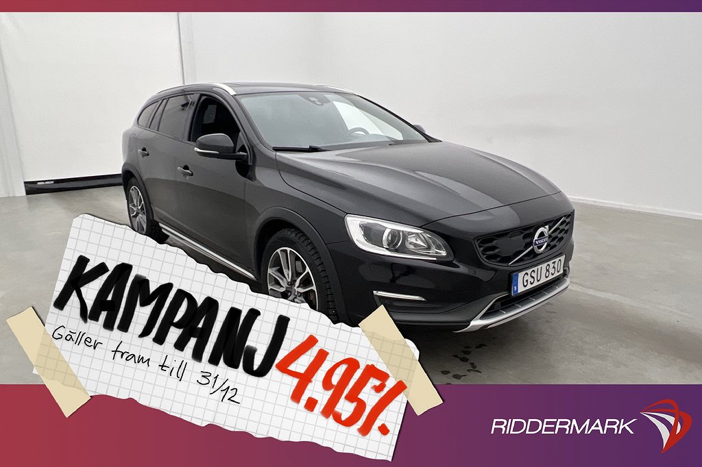 Volvo V60 Cross Country D4 AWD Summum VOC D-Vä 4,95% Ränta